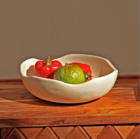 Organic Salad Bowl - Premium Bowl For Home And Kitchen